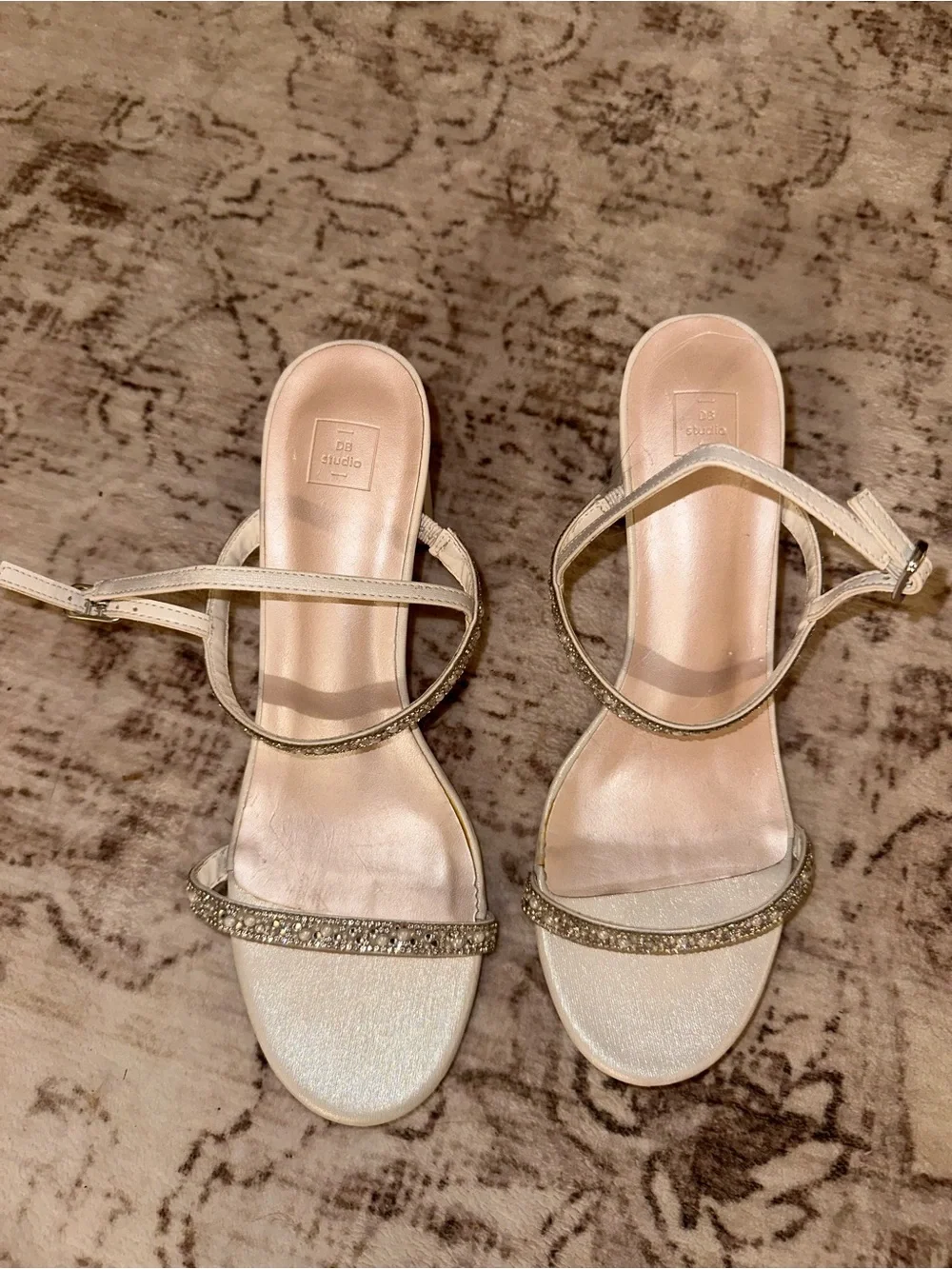 Strappy Block Heels